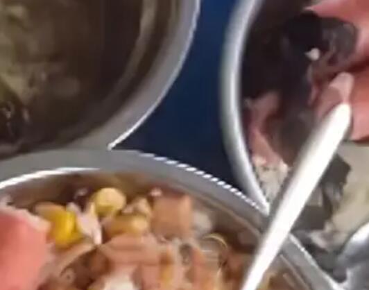 按倒點外賣學生校方食堂被曝菜餿 結局反轉實在是意料之外