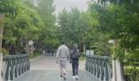 雷佳音夫婦公園散步被偶遇 照片曝光實在是讓人羨慕