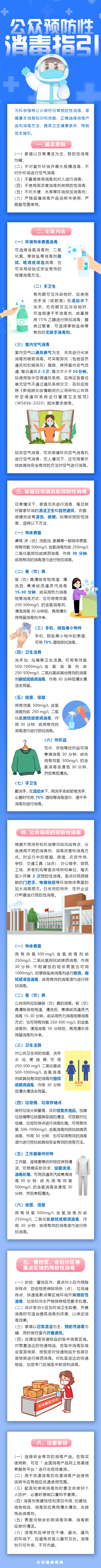 公眾預防性消毒指引來了，速查看